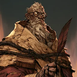 The Bound Librarian portrait