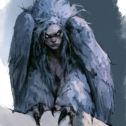 Cliff Harpy, another look