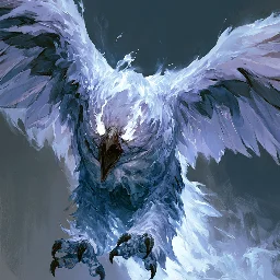 The Ethereal Wraith-Hawk portrait