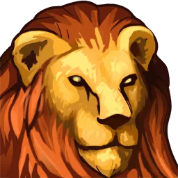 Sunmane Lion portrait