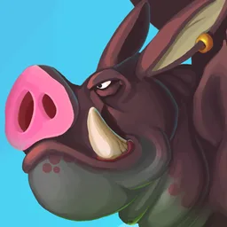 Wild Boar portrait